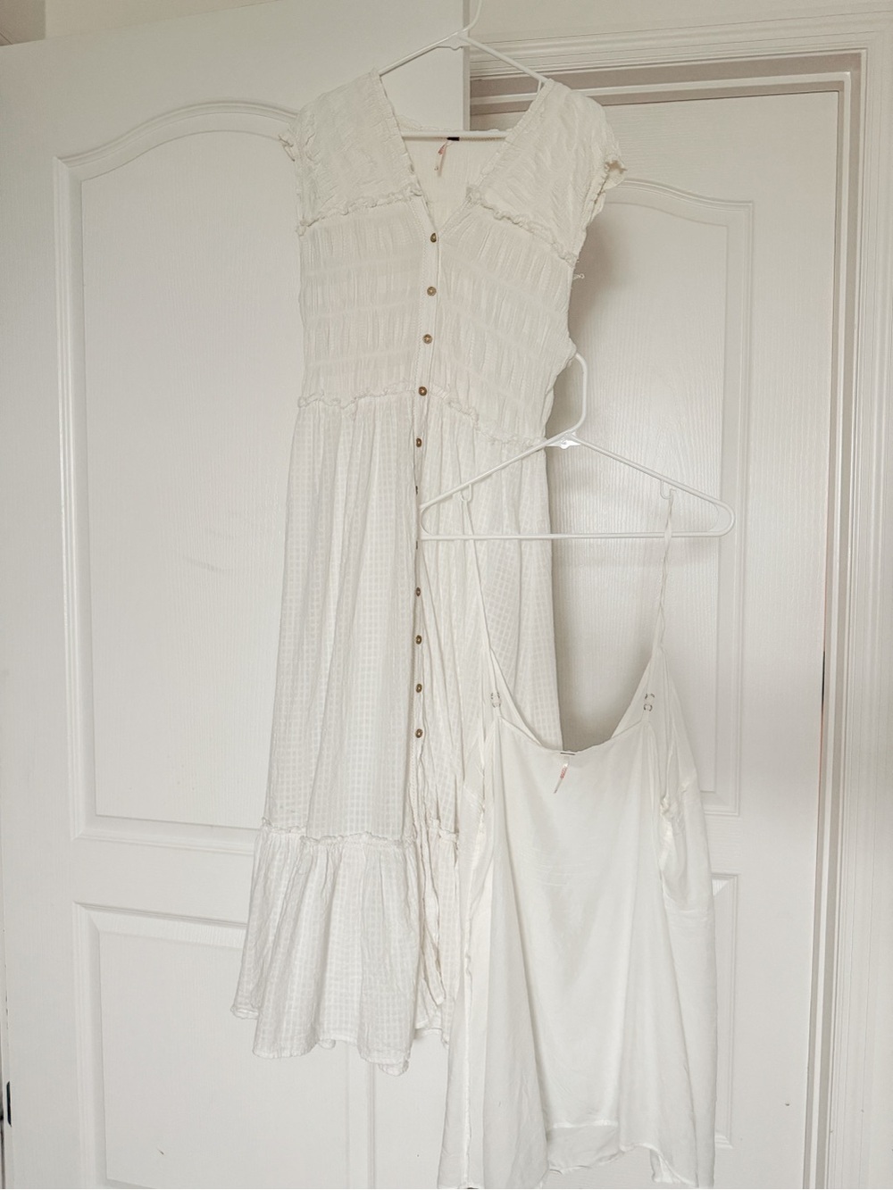 Free people textured button through (includes slip)